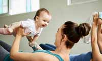 Postpartum Yoga with Baby